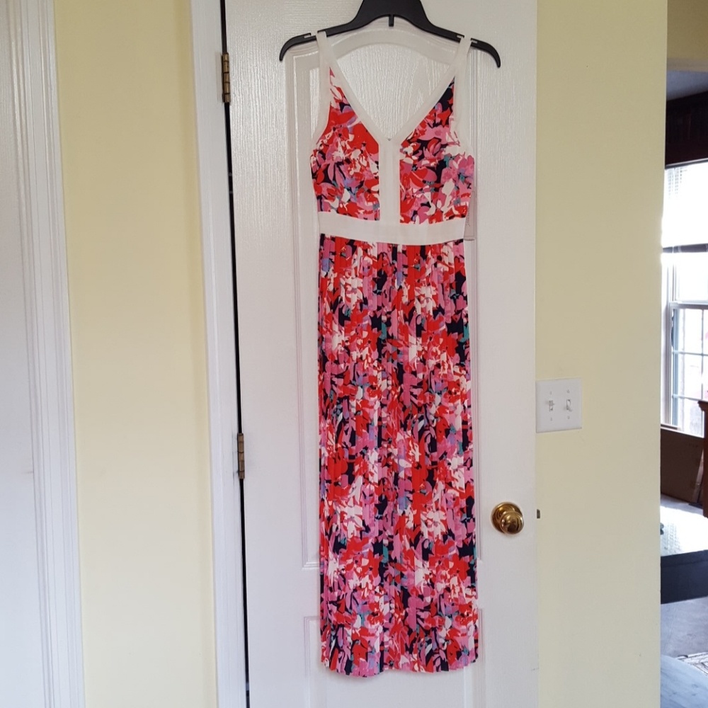 Katherine Kelly Quinn pleated dress